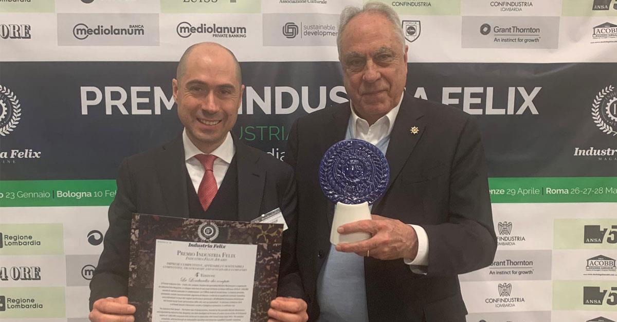 Fincons Spa riceve il Premio Industria Felix