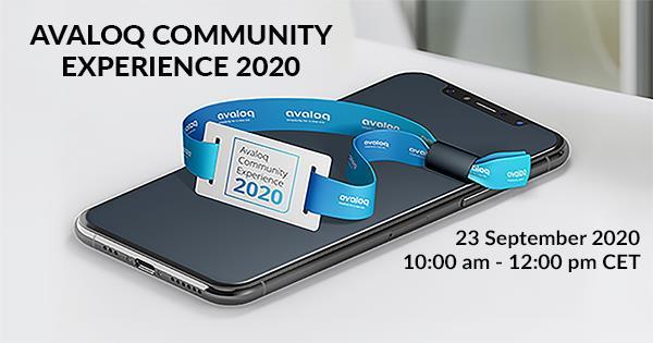 Fincons è bronze sponsor dell’Avaloq Community Experience 2020