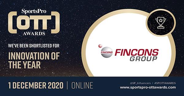 Fincons Group nella shortlist per gli SportsPro OTT Awards grazie alla Smart Digital Platform