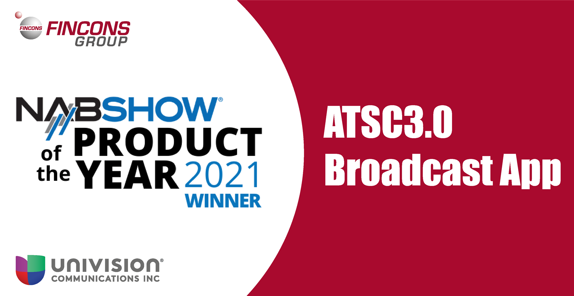 Fincons vince il NAB Show Product of the Year Award 2021