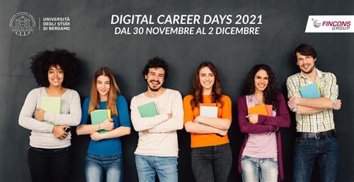 Fincons Group partecipa ai Digital Career Days 2021 UniBg