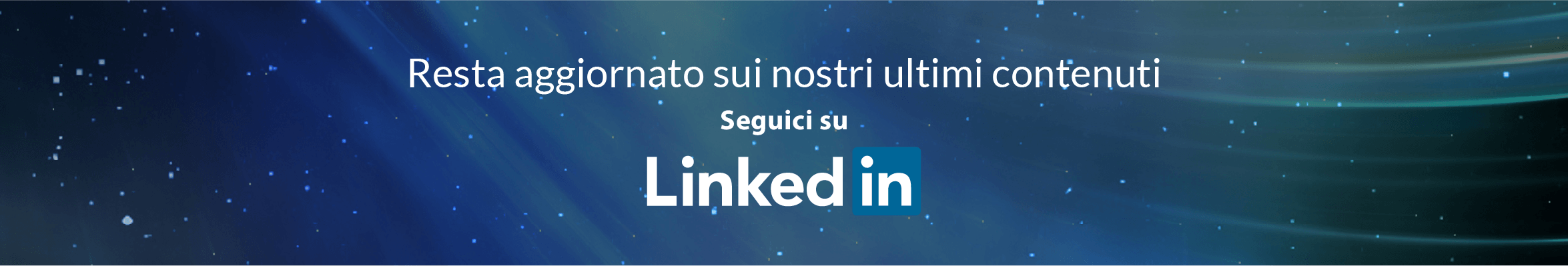 Seguici su Linkedin