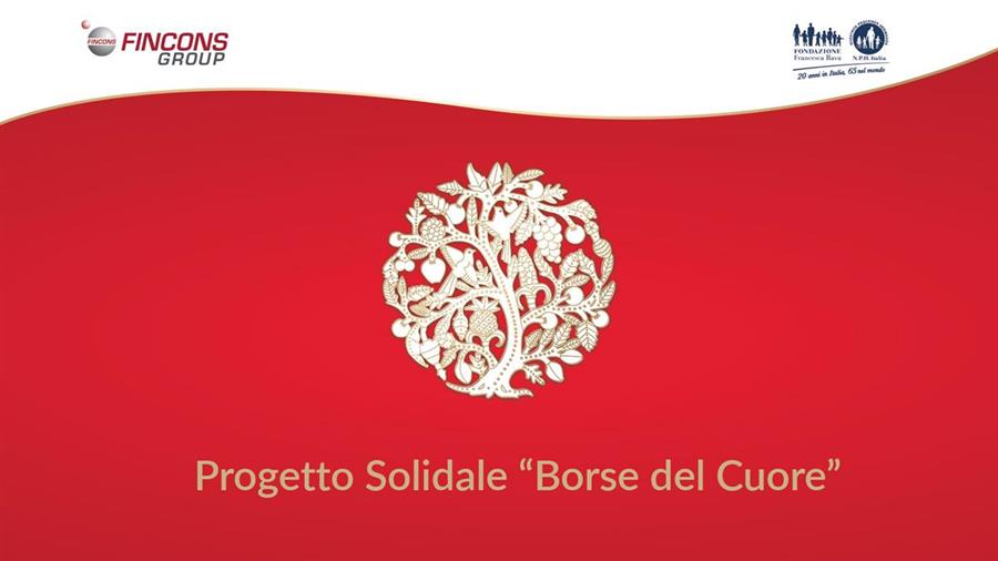 Fincons sostiene il progetto “Borse del Cuore” della Fondazione Francesca Rava