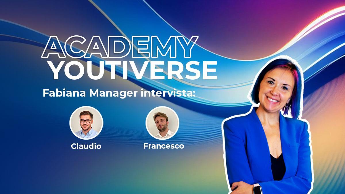 Fabiana Manager a Bari intervista i ragazzi dell’Academy Youtiverse