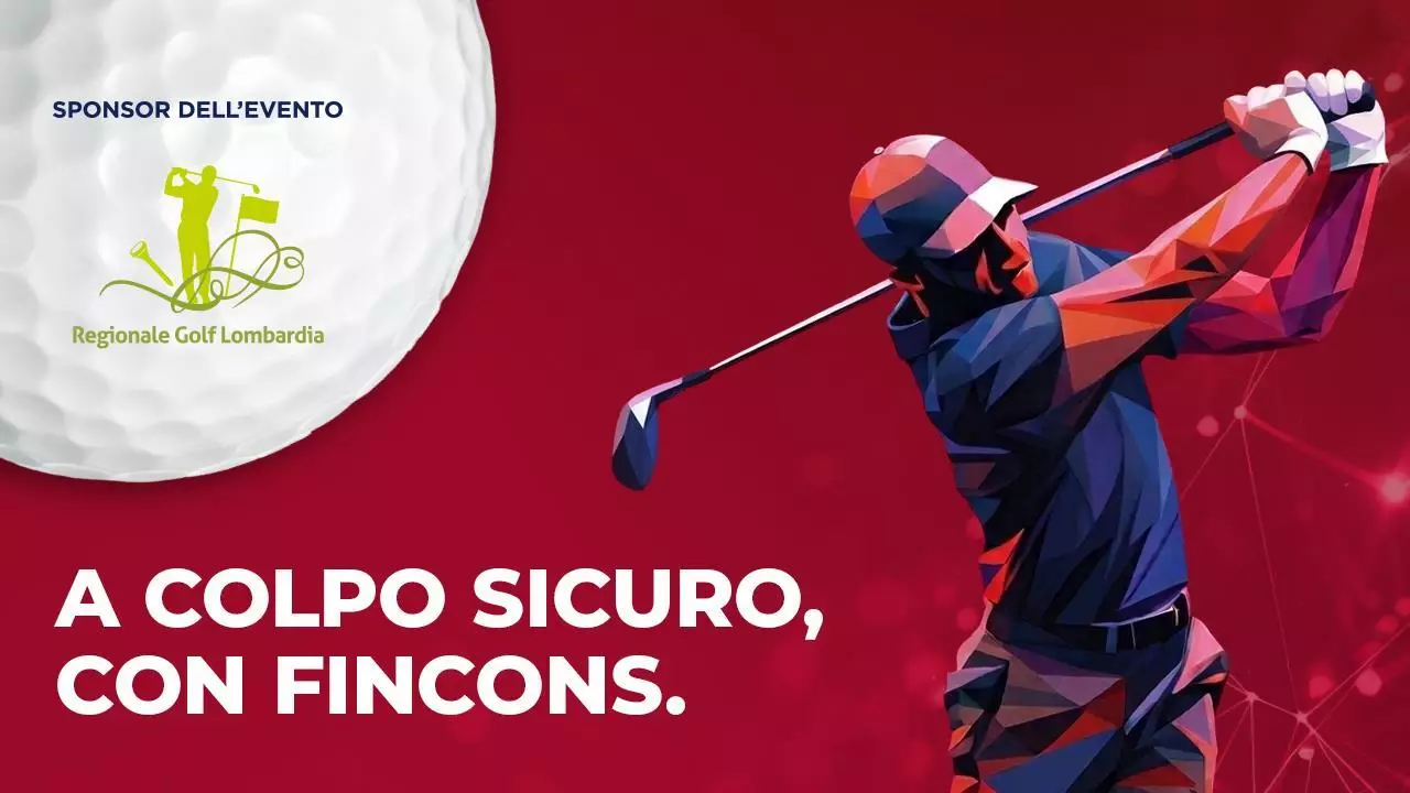 Fincons torna in campo con Regionale Golf Lombardia