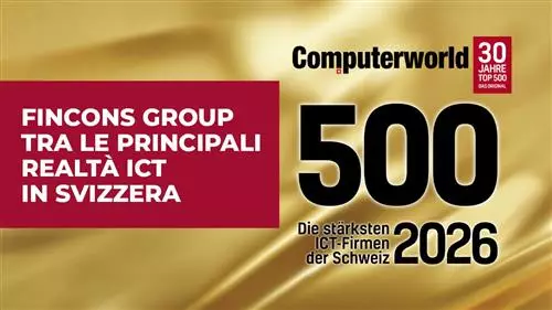 Fincons Group nella Classifica Computerworld CH TOP500 2026